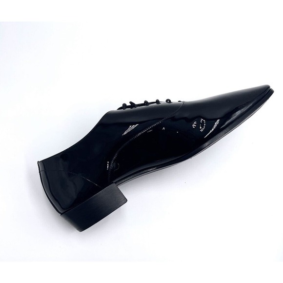 Saint Laurent Mens Marius tuxedo 25 lace-up shoes In Black Size 7/ EU 40 main image 8